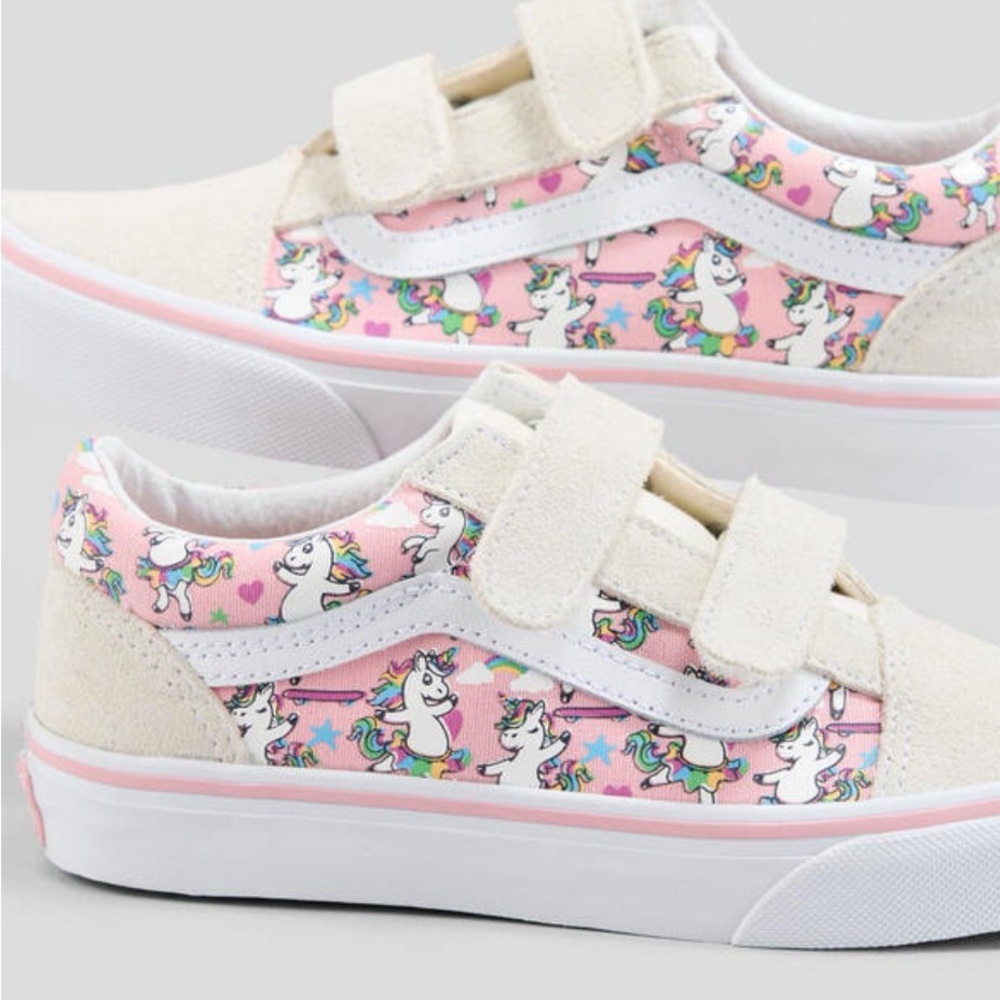 Vans Kids Unicorn Sneakers - Pink & Cream